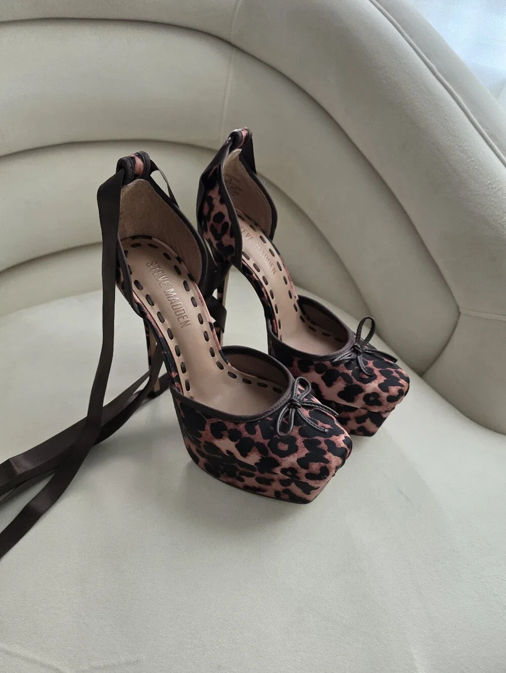 Steve Madden Larina Ballet leopard heels